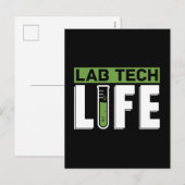 ラボテック生命実験技術者科学 シーズンポストカード (正面/裏面)