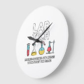 ラボテック ラージ壁時計 (傾斜)