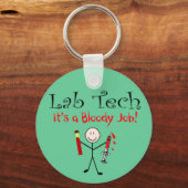 ラボテック「血の仕事」 キーホルダー (正面)