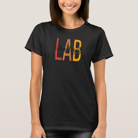 ラボテックBohoラボラトリ技術者 Tシャツ (正面)