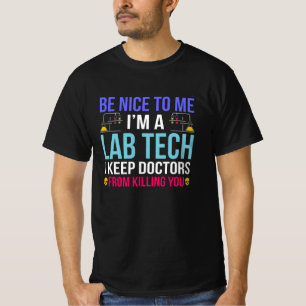 ラボテ保ックの医遠くに師研究所PUN Tシャツ