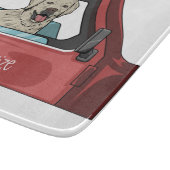 ラボドッグ・ライディング・ショットガン・サンダー_コーブ カッティングボード (角)