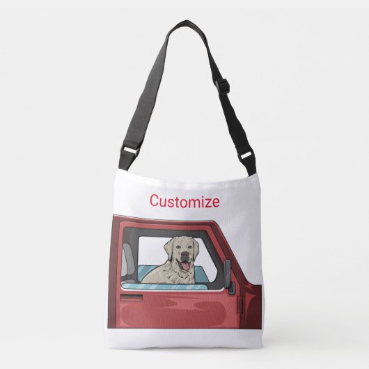 ラボドッグ・ライディング・ショットガン・サンダー_コーブ クロスボディバッグ (正面)