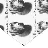 ラボハッピー顔 ショートテーブルランナー (コーナー)