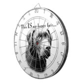 ラボハッピー顔 ダーツボード (正面右)