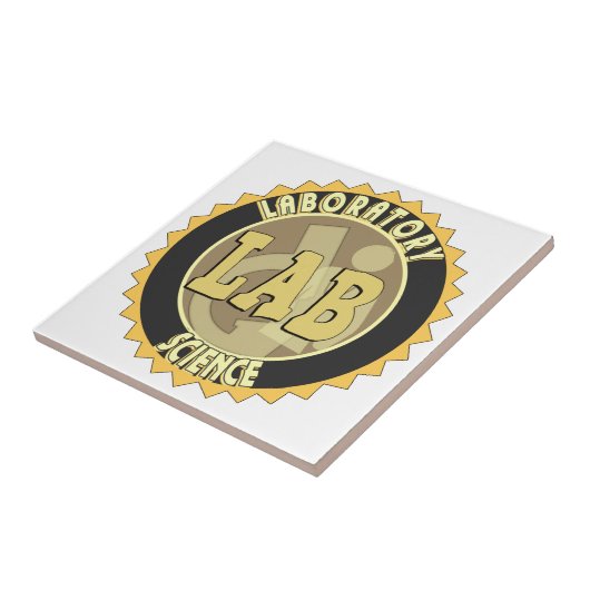 ラボバッジ実験室科学 タイル (側面)