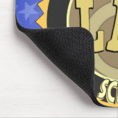 ラボバッジ実験室科学 マウスパッド (コーナー)