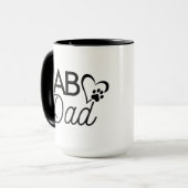 「ラボパパ」コーヒーマグ マグカップ (正面左)
