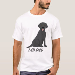 ラボパパ-誇りを持ったラブラドールリトリバー犬のオーナー Tシャツ