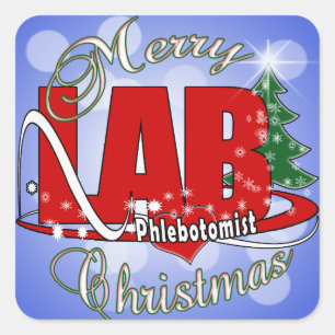 ラボフロートミストクリスマス スクエアシール