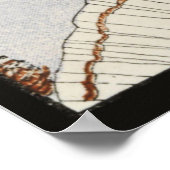 ラボヘム、香水付きレディボトルアールデコ美しい ポスター (角)