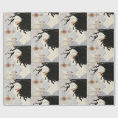 ラボヘム、香水付きレディボトルアールデコ美しい ラッピングペーパー (フラット)