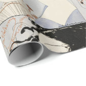 ラボヘム、香水付きレディボトルアールデコ美しい ラッピングペーパー (ロールコーナー)