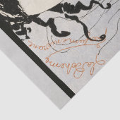 ラボヘム、香水付きレディボトルアールデコ美しい 薄葉紙 (詳細)