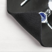 ラボベンチの実験室ガス弁 マウスパッド (コーナー)