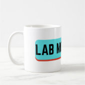 ラボモードオン – LABLIFE COFFEE MUG コーヒーマグカップ (左)