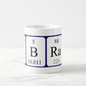 ラボラットの定期的なテーブル名mag コーヒーマグカップ (中央)