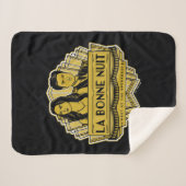 ラボンヌニットミートアットザスピーディ シェルパブランケット (正面(横))