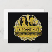 ラボンヌニットミートアットザスピーディ ノートカード (正面/裏面)