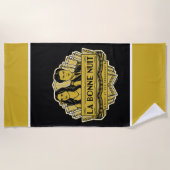 ラボンヌニットミートアットザスピーディ ビーチタオル (正面)