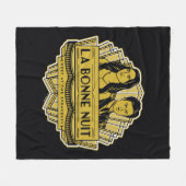 ラボンヌニットミートアットザスピーディ フリースブランケット (正面(横))