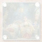 ラボンネメア – J Bオーデベール – c1790 ガラスコースター (裏面)