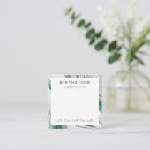 ラボ作成エメラルドネックレス包装カード エンクロージャーカード (スタンド正面)