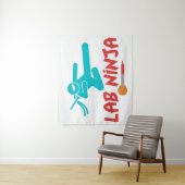 ラボ忍者 – メディカルラボサイエンティストタペストリー タペストリー (インサイチュ)