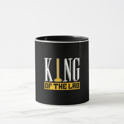 ラボ技術者のLab Tech King マグカップ (中央)