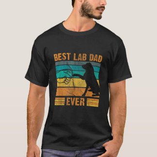 ラボ最高のパパEver Dog Lover Father S Day Gift Tシャツ