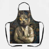 ラボ猫エプロン エプロン (正面)