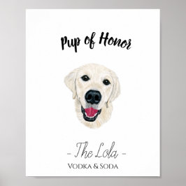 ラボ結婚のドリンクの看板 ポスター