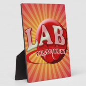 ラボPHLEBOTOMIST RBCロゴ フォトプラーク (側面)