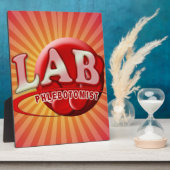 ラボPHLEBOTOMIST RBCロゴ フォトプラーク (側面)