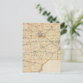 ラポルテ郡の地図 ポストカード (スタンド正面)