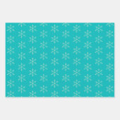 ラマいくつかのクリスマスおもしろい休日 ラッピングペーパーシート (正面3)