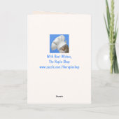 ラマおっちょこちょいの誕生日 カード (裏面)