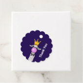 ラマおもしろいイラストレーション吹ズ・ザ・ピンク・バブル フェイバータグ (インサイチュ)