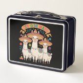 ラマおもしろいシンコデマヨフィエスタパーティー メタルランチボックス (正面)