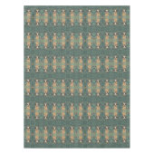 ラマおもしろいタブレクロス テーブルクロス (正面)