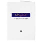 ラマおもしろいーは母のデイカード (裏面)