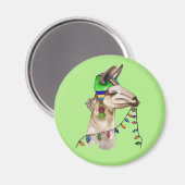 ラマおもしろいー マグネット (正面/裏面)