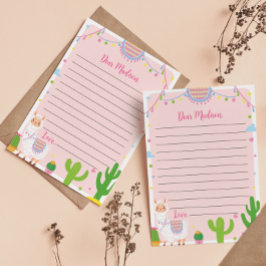 ラマおもしろい誕生日タイムカプセルノートメッセージカード サンキューカード