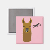 ラマおもしろい顔 マグネット (正面/裏面)