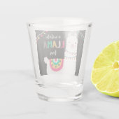 ラマおもしろい ショットグラス (裏面)