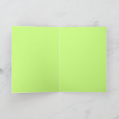 ラマかわいいおもしろいクリスマスホリデー カード (内部)