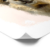 ラマがブー子供部屋アートを覗く ポスター (角)