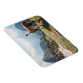 ラマが見渡せる遺跡 | Machu Picchu,ペルー マグネット (右側)