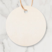 ラマさん赤ちゃんシャワー フェイバータグ (裏面)