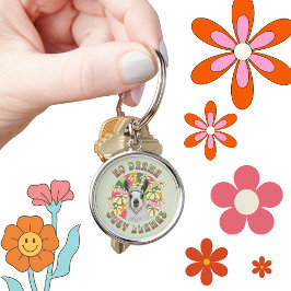 ラマだけのドラマなし – かわいいボホラマ キーホルダー